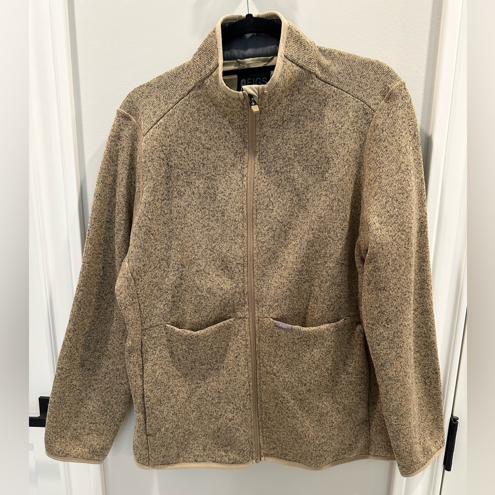 FIGS on shift sweater knit jacket